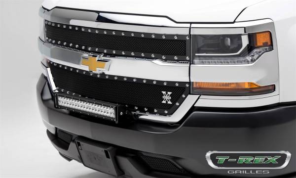 T-Rex Grilles - T-Rex Grilles 6711281 X-Metal Series Mesh Grille Assembly