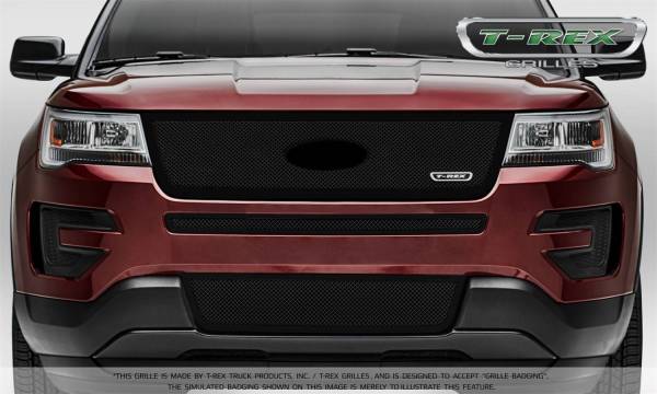 T-Rex Grilles - T-Rex Grilles 51664 Upper Class Series Mesh Grille