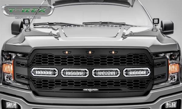 T-Rex Grilles - T-Rex Grilles 6515841 Revolver Series LED Grille