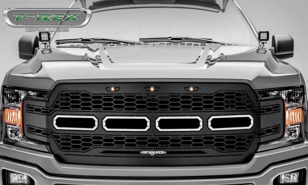 T-Rex Grilles - T-Rex Grilles 6515851 Revolver Series Grille