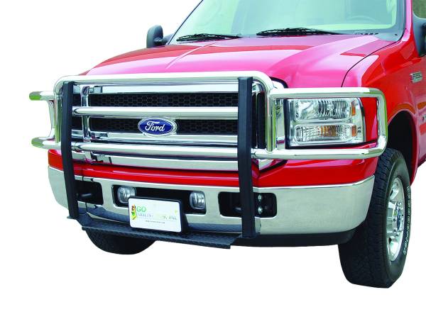 GO Industries - Go Industries 72636 Black Diamond Plate Big Tex Step Plate Ford F-150 (Except 2004 Heritage) (2004-2005)