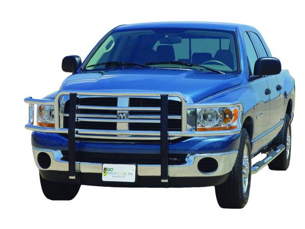 GO Industries - Go Industries 77668 Chrome Big Tex Grille Guard Dodge Ram 1500 without Tow Hooks 2009-2012