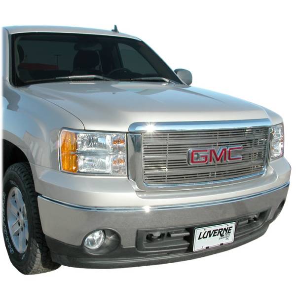 Luverne - Luverne 230411 Horizontal Stainless Steel Grill Insert 2004-2009 GMC Canyon