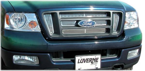 Luverne - Luverne 239921 Horizontal Stainless Steel Grill Insert 1999-2004 Ford F150 with Honeycomb Grille Heritage Body Style
