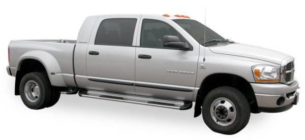 Luverne - Luverne 550295 Stainless Steel Running Boards Accessories Kit Dodge 1500 8.0 Box 2009-2012