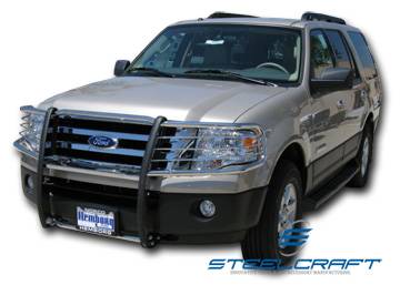 Steelcraft - Steelcraft 51207 Stainless Steel Grille Guard Ford Expedition (2003-2006)