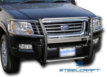 Steelcraft - Steelcraft 51397 Stainless Steel Grille Guard Ford Explorer (2011-2013)