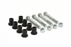 Daystar - Daystar KT02012BK Greaseable Bolt & Bushing Kit Front Shackle Only 1979-1985 Toyota PU 4WD