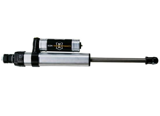 Icon Vehicle Dynamics - Icon 37701 2.5" Smooth Body 14" Travel Piggy Back Shock Ford Super Duty 3"-6" Lift Rear