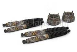 Daystar - Daystar KC09119CAMO Coil Spring Spacers 2" Front Pair Extended Shocks Required Camouflage Included Front and Rear Scorpion Per mance Shock Absorbers also Camo 1994-2001 Dodge Ram 1500 4WD
