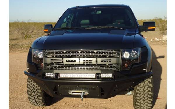 Addictive Desert Designs - Addictive Desert Designs ADDFB011012500103 Stealth Front Bumper with Winch Mount Front Raptor 2010-2013