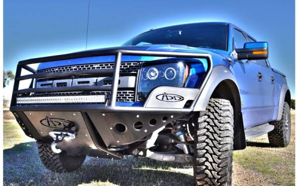 Addictive Desert Designs - Addictive Desert Designs ADDFB012731150103 Rancher Front Bumper with Winch Mount Ford Raptor 2010-2013