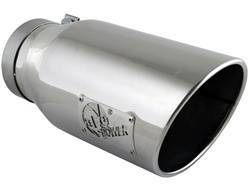 Exhaust Pipes and Tail Pipes - Exhaust Tail Pipe Tip - aFe Power - aFe Power 49-92027-P MACH Force-Xp Exhaust Tip