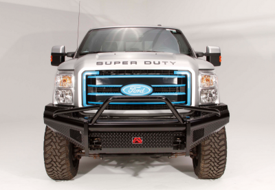 Fab Fours - Fab Fours FS11-S2562-1 Black Steel Front Bumper Pre Runner Ford F250/F350 2011-2016 - Image 2