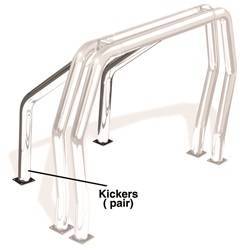 Exterior Lighting - Light Bar Kicker - Go Rhino - Go Rhino 9590C Rhino Bed Bars Kickers