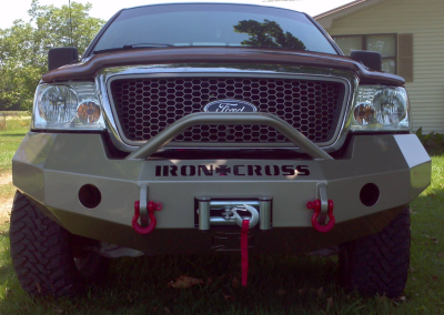 Iron Cross - Iron Cross 22-415-04 Winch Front Bumper with Push Bar Ford F150 2004-2008 - Image 2