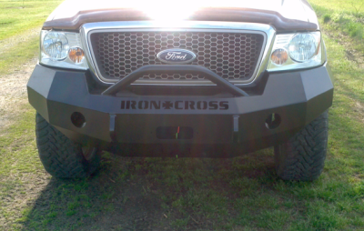 Iron Cross - Iron Cross 22-415-04 Winch Front Bumper with Push Bar Ford F150 2004-2008 - Image 3