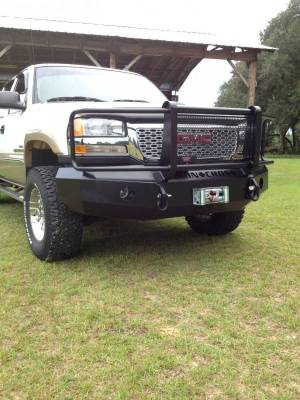 Iron Cross - Iron Cross 24-325-03 Winch Front Bumper with Grille Guard GMC Sierra 2500HD/3500 2003-2006 - Image 1