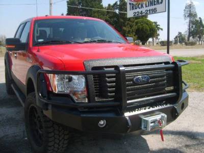 Iron Cross - Iron Cross 24-415-09 Winch Front Bumper with Grille Guard Ford F150 2009-2014 - Image 1