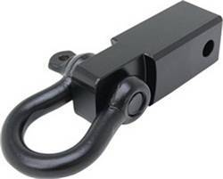 Trailer Hitch Accessories - Receiver Clevis - Smittybilt - Smittybilt 29312B Receiver Hitch D Ring