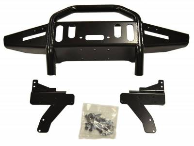 Bumper - Bumper- Front - Warn - Warn 68573 ATV Combination Winch Mounting System and Bumper