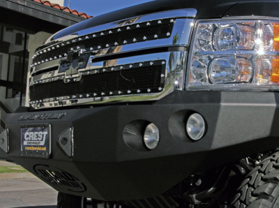 Road Armor - Road Armor 38200B Front Stealth Winch Bumper with Round Light Holes Chevy Silverado 2500HD/3500 2011-2014 - Image 5