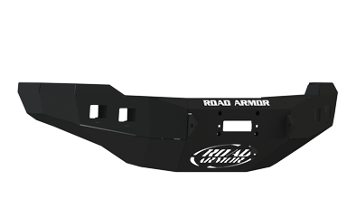 Road Armor - Road Armor 382R0B Front Stealth Winch Bumper with Square Light Holes Chevy Silverado 2500HD/3500 2011-2014 - Image 2