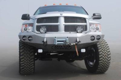 Road Armor - Road Armor 44040B Front Stealth Winch Bumper with Round Light Holes Dodge Ram 2500/3500 2003-2005 - Image 3