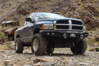 Road Armor - Road Armor 44040B Front Stealth Winch Bumper with Round Light Holes Dodge Ram 2500/3500 2003-2005 - Image 4