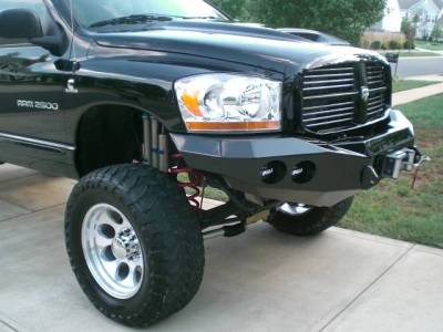 Road Armor - Road Armor 44060B Front Stealth Winch Bumper with Round Lights Dodge Ram 2500/3500 2006-2009 - Image 3