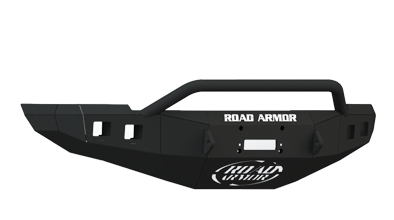 Road Armor - Road Armor 408R4B Front Stealth Winch Bumper with Square Light Holes Pre-Runner Bar Dodge RAM 2500/3500 2010-2018 - Image 2