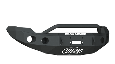 Road Armor - Road Armor 66134B Front Stealth Winch Bumper with Round Light Holes + Pre-Runner Bar Ford F150 2009-2014 - Image 5