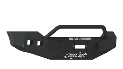 Road Armor - Road Armor 611R4B Front Stealth Winch Bumper with Square Light Holes + Pre-Runner Bar Ford Super Duty 2011-2016 - Image 3