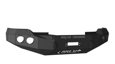 Road Armor - Road Armor 61100Z Front Stealth Winch Bumper with Round Light Holes Ford Super Duty 2011-2014 Raw - Image 2