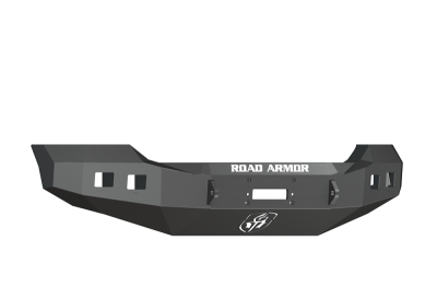 Road Armor - Road Armor 611R0B Front Stealth Winch Bumper with Square Light Holes Ford Super Duty 2011-2016 - Image 1