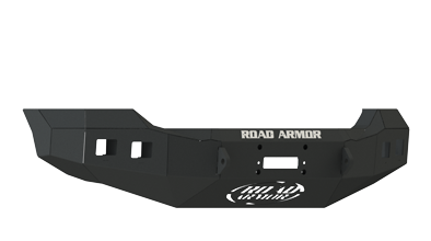 Road Armor - Road Armor 611R0B Front Stealth Winch Bumper with Square Light Holes Ford Super Duty 2011-2016 - Image 2
