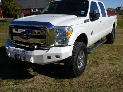 Road Armor - Road Armor 611R0B Front Stealth Winch Bumper with Square Light Holes Ford Super Duty 2011-2016 - Image 5