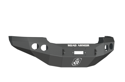Road Armor - Road Armor 38400B Front Stealth Winch Bumper with Round Light Holes GMC Sierra 2500HD/3500 2011-2014 - Image 1