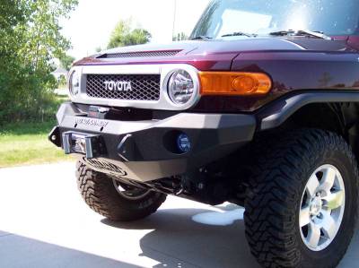 Road Armor - Road Armor FJ800B Front Stealth Winch Bumper with Round Light Holes Toyota Fj Cruiser 2006-2013 - Image 3