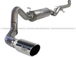 aFe Power 49-44017-P LARGE Bore HD Down-Pipe Back Exhaust System