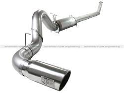 aFe Power 49-42033-P LARGE Bore HD Turbo-Back Exhaust System