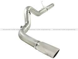 aFe Power 49-42016-P LARGE Bore HD DPF-Back Exhaust System