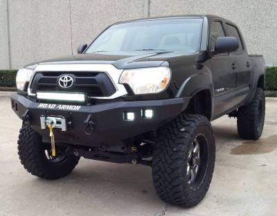 Road Armor - Road Armor 905R0B Front Stealth Winch Bumper with Square Light Holes Toyota Tacoma 2012-2015 - Image 3