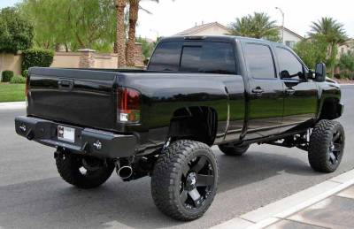 Trail Ready - Trail Ready 65500 Rear Bumper with D-Ring Tabs Chevy Silverado 2500HD/3500 2007-2010 - Image 2