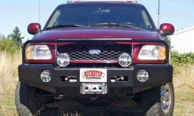 Trail Ready - Trail Ready 12200G Winch Front Bumper with Full Guard Ford Expedition 1997-2002 - Image 5