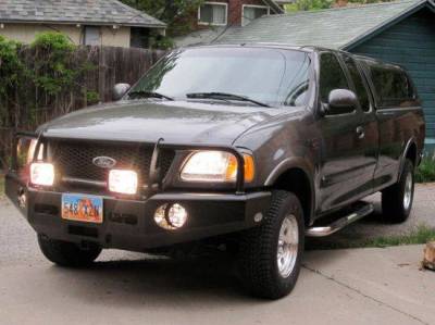 Trail Ready - Trail Ready 12200G Winch Front Bumper with Full Guard Ford Expedition 1997-2002 - Image 4