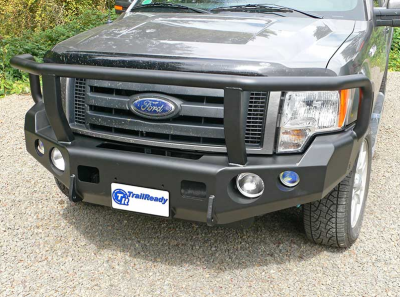 Trail Ready - Trail Ready 12202G Winch Front Bumper with Full Guard Ford F150 2009-2014 - Image 2