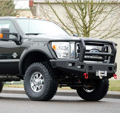 Trail Ready - Trail Ready 12304G Winch Front Bumper with Full Guard Ford F250/F350 2008-2010 - Image 2