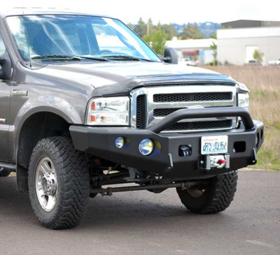 Trail Ready - Trail Ready 12302P Winch Front Bumper with Pre-Runner Guard Ford F250/F350 2004 - Image 2