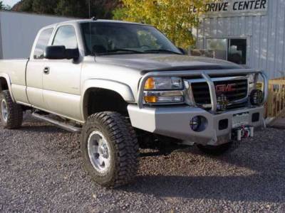 Trail Ready - Trail Ready 10500G Winch Front Bumper with Full Guard GMC Sierra 2500HD/3500 1999-2002 - Image 1